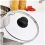 Lot de 2 boutons de rechange faciles à installer pour couvercle de casserole, couvercle de casserole, boutons de couvercle de ca