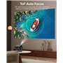 ULTIMEA Projecteur 4K True Android TV 11.0 avec Netflix, Projecteur Video avec 90° Gimbal, Dolby Audio, 600 ANSI HDR10&HLG, Vide