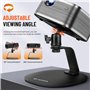 CAHAYA Support de projecteur de Bureau avec Interface de vis de 1/4 Pouce Support de projecteur de Table Multi-Angle avec capaci