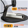 CAHAYA Support de projecteur de Bureau avec Interface de vis de 1/4 Pouce Support de projecteur de Table Multi-Angle avec capaci