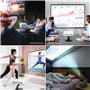 CAHAYA Support de projecteur de Bureau avec Interface de vis de 1/4 Pouce Support de projecteur de Table Multi-Angle avec capaci