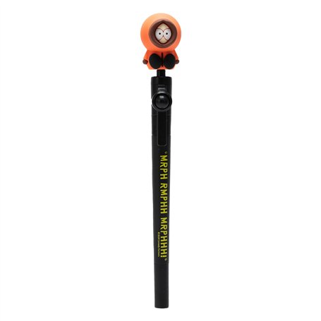 South Park Stylo à bille, Fidget Pen avec 2 figurines à collectionner, stylo dans le Merch