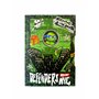 Ninja Turtles Carnet de notes TMNT DIN A5 avec disque rotatif, 120 pages lignées, Comme carnet de notes ou journal intime, Offiz