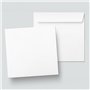 22230 Carte carrée Bon ANNIVERSAIRE Musique Tourne Disque Vinyle Noir Brillant Platine DJ - Avec Enveloppe blanche 15x15cm - Cré