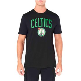 New Era NBA BosCEL 60505459 T-Shirt à Manches Courtes pour Homme Noir