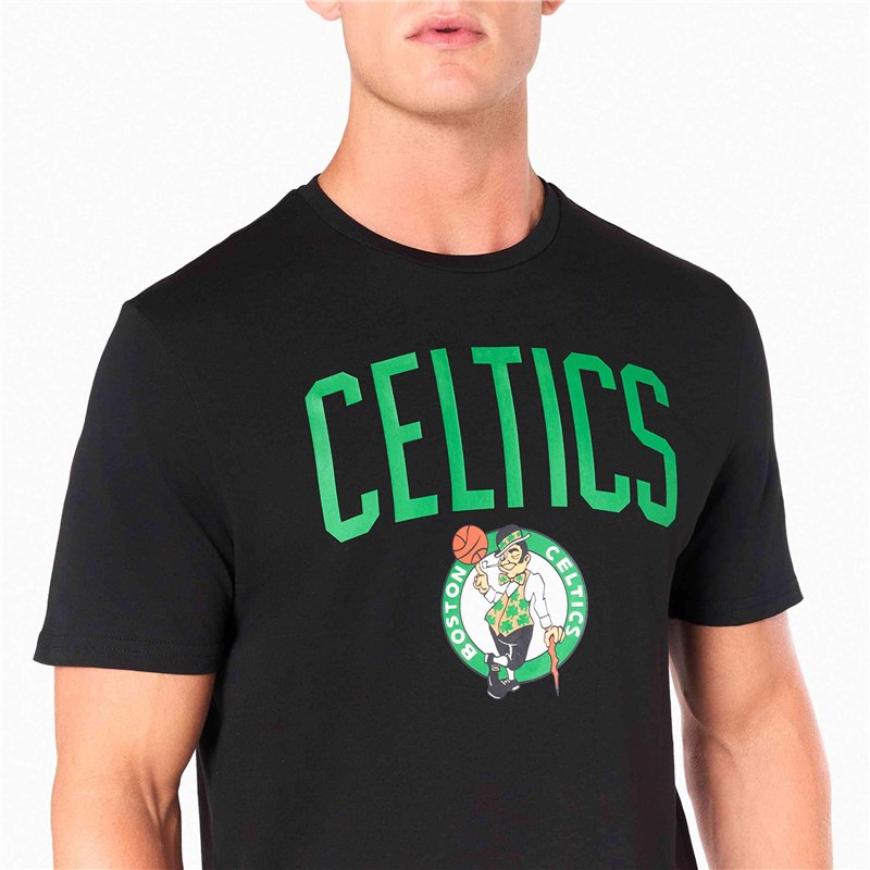 Image secondaire de New Era NBA BosCEL 60505459 T-Shirt à Manches Courtes pour Homme Noir