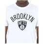 New Era NBA BRONET 60416753 T-Shirt à Manches Courtes pour Homme Blanc