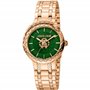 Roberto Cavalli by Franck Muller Femmes Analogique Quartz Montre avec Bracelet en Acier Inoxydable RV1L189M0061