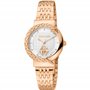 Roberto Cavalli by Franck Muller Femmes Analogique Quartz Montre avec Bracelet en Acier Inoxydable RV1L156M1081