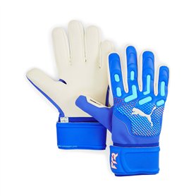 PUMA Gants de gardien de but FUTURE Match 11 Bluemazing Sunset Glow Electric Peppermint Blue Pink Green ┃Gants de gardien de foo