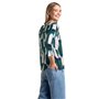 STREET ONE A321954 T-Shirt Imprimé, Vert Sapin, 48 Femmes, Multicolore