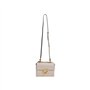 Coccinelle Arlettis Handbag Grainy Leather Lambskin White