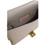 Coccinelle Arlettis Handbag Grainy Leather Lambskin White