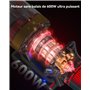 aonus A9 Max Aspirateur Balai sans Fil 48Kpa/600W/70Mins, Aspirateur sans Fil Puissant, Autoportant, 1.8L Ultra Grande Capacité,
