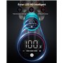 aonus A9 Max Aspirateur Balai sans Fil 48Kpa/600W/70Mins, Aspirateur sans Fil Puissant, Autoportant, 1.8L Ultra Grande Capacité,