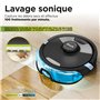Shark Matrix Plus 2-en-1 Robot aspirateur-balai avec cartographie LiDAR, nettoyage matriciel pour moquette, sols durs et poils, 