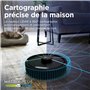 Shark Matrix Plus 2-en-1 Robot aspirateur-balai avec cartographie LiDAR, nettoyage matriciel pour moquette, sols durs et poils, 