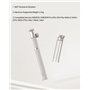 XGIMI Support Portable Couleur dorée, Rotation à 360°, Support à Double Usage, Facile à Installer et à Transporter, compatibilit