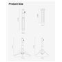 XGIMI Support Portable Couleur dorée, Rotation à 360°, Support à Double Usage, Facile à Installer et à Transporter, compatibilit