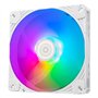 SilverStone Technology Shark Force 140 ARGB, Ventilateur ARVB PWM de 140mm aux performances améliorées, SST-SF140W-ARGB (blanco)