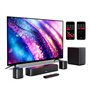ULTIMEA 5.1 Barre de Son TV, Barre de Son avec Système de Son Surround Virtuel pour TV, App Contrôle, Barres de Son pour Home Ci