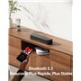 ULTIMEA 5.1 Barre de Son TV, Barre de Son avec Système de Son Surround Virtuel pour TV, App Contrôle, Barres de Son pour Home Ci