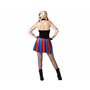 ATOSA déguisement arlequin halloween robe noire femme adulte XL