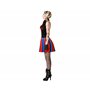 ATOSA déguisement arlequin halloween robe noire femme adulte M