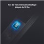 EZVIZ HP3 Pro Sonnette connectée sans Fil et sur Batterie avec Panneau Solaire, Caméra 2K intégrée, Vision Nocturne Couleur, Dét