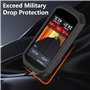 CAUHENYEE Coque pour Garmin Edge 1050 avec 2 Films de Protection d'écran en TPU, GPS, Ordinateur de vélo, Accessoires de Protect