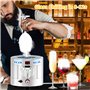JOZZVE Machine à Glace Sèche de Qualité Alimentaire, Appareil de Glace Carbonique Compact, Produit Rapide de Glaçons Secs et Ref