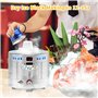 JOZZVE Machine à Glace Sèche de Qualité Alimentaire, Appareil de Glace Carbonique Compact, Produit Rapide de Glaçons Secs et Ref