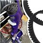 EMSea 4 Pièces Courroie D'entraînement en Caoutchouc pour Aspirateur Compatible avec Shark NZ801UKT40 Pièces D'aspirateur Access