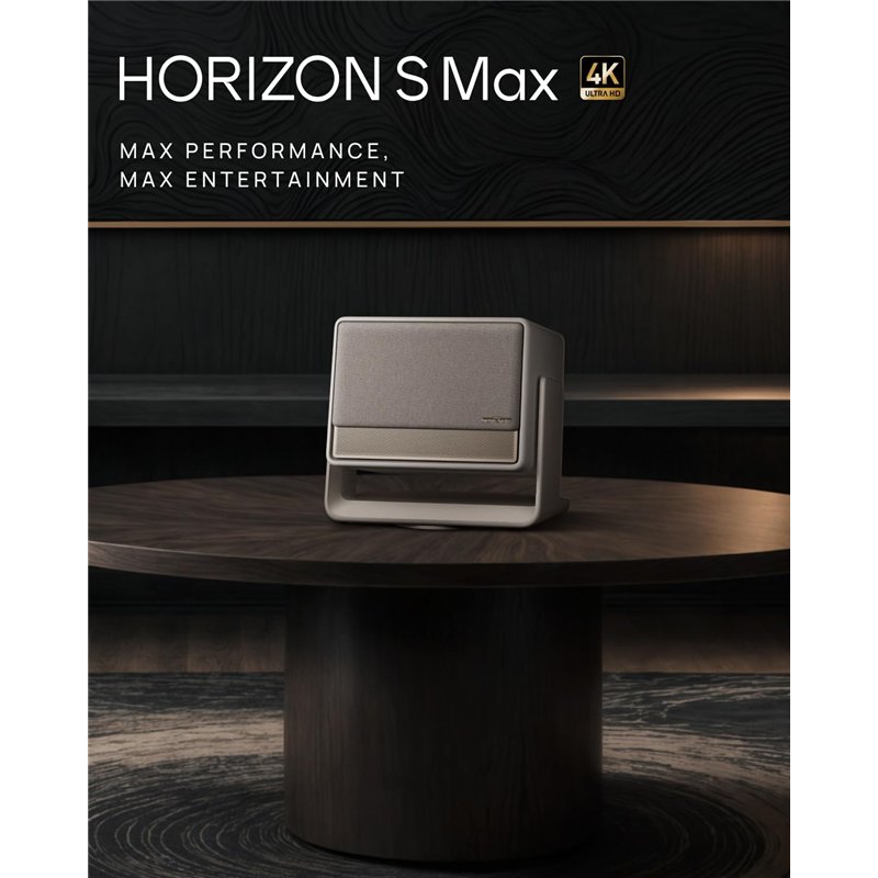 Image secondaire de XGIMI Horizon S Max, vidéoprojecteur 4K, IMAX Enhanced, Dolby Vision, 3100 Lumens ISO, 110% BT.2020, Rotation à 135°, Adaptation