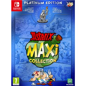 ASTERIX MAXI COLLECTION PLATINUM EDITION SWITCH (INCLUS L'INTEGRAL DES JEUX + FIGURINE OBELIX PILE DE CASQUES EXCLUSIVE)
