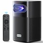 Osoeri Mini Projecteur Portable 1080p, 400 Lumens ANSI Videoprojecteur WiFi, DLP Projecteur en Charge 4K avec 2×10W Haut-Parleur