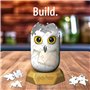 Ravensburger - Puzzle 3D Hylkies - Édition Harry Potter - Figurine n°16 Hedwige - Adultes et Enfants - 54 pièces numérotées à As