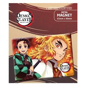 Popbuddies Demon Slayer : Kimetsu no Yaiba Tanjiro et Kyojuro : Aimant - 6 x 9 cm