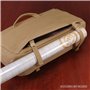 ENHANCE Venture DnD Bag - Sac Messager en toile RPG Player's Essentials DND avec Accents en Cuir Végétalien Pouvant Contenir 2 à
