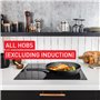 Tefal Titanium Essential Poêle à frire anti-adhésive sans induction 28 cm