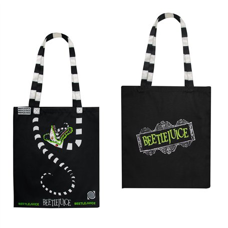 Cinereplicas Beetlejuice - Tote Bag Ver des Sables - 42 * 38cm - Licence Officielle