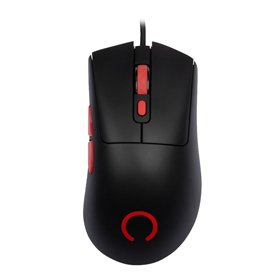 Konix Souris Gaming Filaire Warlock Ultra légère 61 g pour PC - 6 Niveaux DPI - Vitesse 150 cm/s - Accélération 20 g - Câble tre