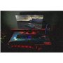 Konix Souris Gaming Filaire Arcane 70 g pour PC - 4 Niveaux DPI - Revêtement en Caoutchouc - Câble tressé - Éclairage LED Arc-en