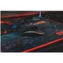 Konix Souris Gaming Filaire Arcane 70 g pour PC - 4 Niveaux DPI - Revêtement en Caoutchouc - Câble tressé - Éclairage LED Arc-en