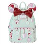 Loungefly Disney Minnie Holiday Peppermint Ornaments Mini sac à dos