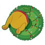 Loungefly Disney Winnie l'ourson Stuck in Wreath Glow Sac à bandoulière, multicolore