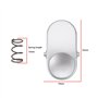 eMagTech Lot de 2 Clips de Déverrouillage de Baguette de Capture à Profil Bas pour Aspirateur Et Pièce de Rechange à Ressort Com
