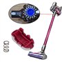 eMagTech Lot de 2 Clips de Déverrouillage de Baguette de Capture à Profil Bas pour Aspirateur Et Pièce de Rechange à Ressort Com
