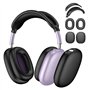 GlasFlength Coque pour Apple Airpods Max, Silicone Souple Protection Housse Casque pour Airpods Max Accessoire Protège Les Écout