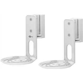 goobay Support Mural pivotant et inclinable pour Enceinte Sonos Era 100 jusqu'à 3 kg Blanc - 71982
